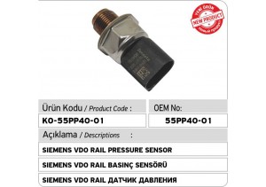 Siemens VDO Rail Basınç Sensörü