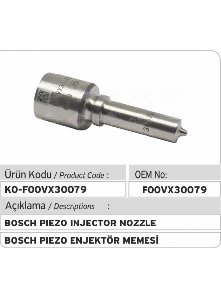 F00VX30079 Распылитель форсунки Bosch Piezo