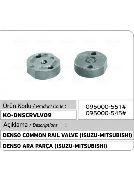 Denso Common Rail Клапан (Isuzu-Mitsubishi 095000-551#545#)