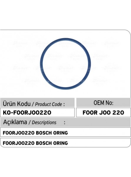  Уплотнительное кольцо F00RJ00220 Viton на Iveco электромагнитный тестор 