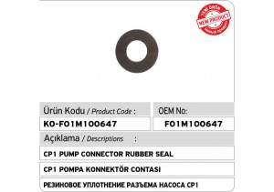 CP1 Pompa Konnektör Contası