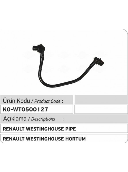 Трубка 8200224090 Renault Westinghouse