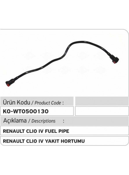 Топливопровод 75103367R Renault Clio IV