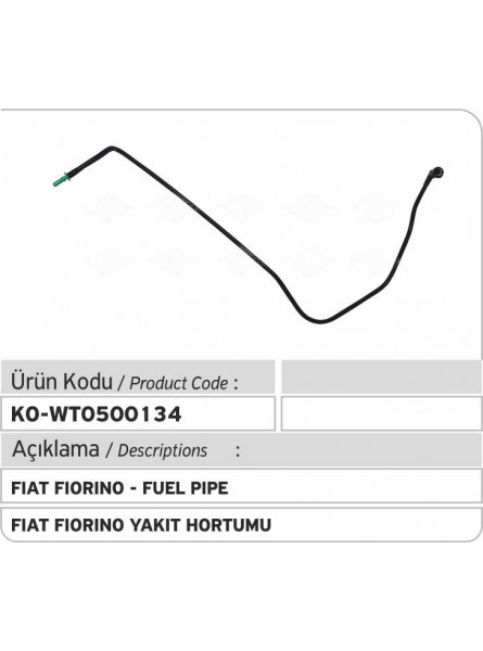 Топливопровод 51782245** Fiat Fiorino