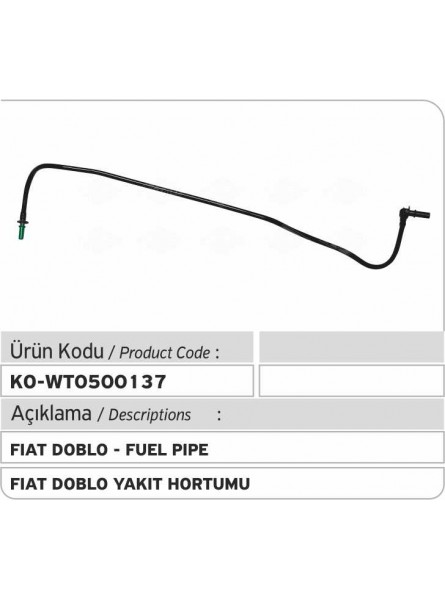 Топливопровод 51783277** Fiat Doblo 