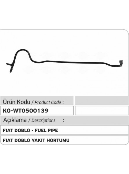 Топливопровод 51783277** Fiat Doblo 