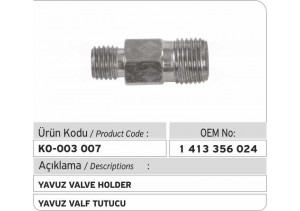 1413356024 Volvo Yavuz Valf Tutucu