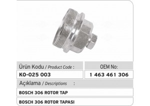1463461306 Bosch Rotor Tapası