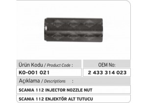 2433314023 Scania 112 Enjektör Tutucusu
