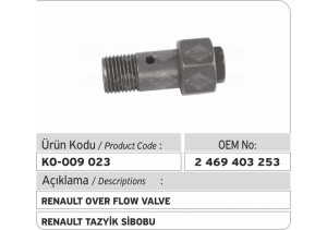 2469403253 Renault Tazyik Sibobu