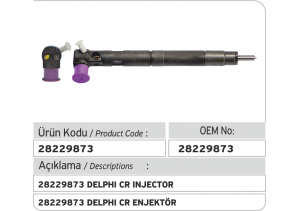 28229873 Delphi (KIA BONGO) Enjektör