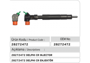 28272472 Delphi CR Enjektör