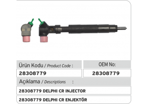 28308779 Delphi CR Enjektör