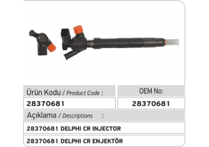 28370681 Delphi Enjektör (Volkswagen 04L130277D)