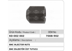 7008-902 BMC Enjektör Üst Tutucu