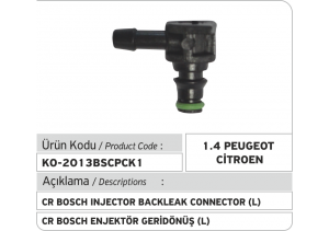 Bosch Common Rail Enjektör Geri Dönüş Plastiği (1.4 Peugeot, Citroen)