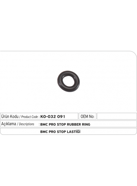 Стопорное резиновое кольцо BMC Pro 