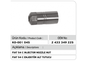 2433349225 Fiat 54 C Enjektör Tutucusu