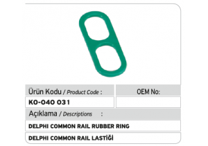 Delphi Common Rail Pompa Oringi 9307-414A