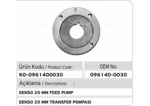 096140-0030 Denso 20 mm Transfer Pompası