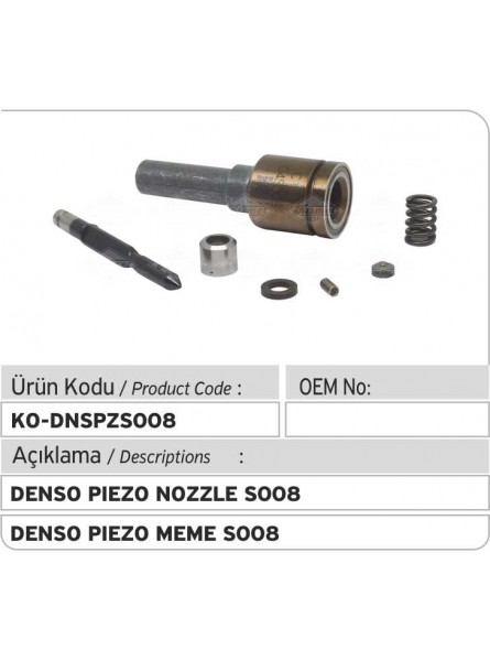 Распылитель S008  Denso Piezo