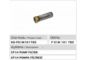 F01M101785 CP1H Pump Filter