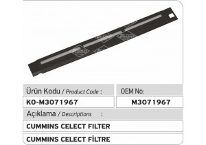M3071967 Cummins QSM11 Injector Filter
