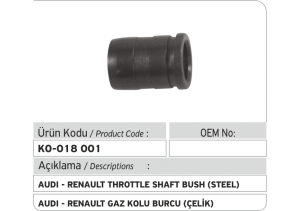 1463341303 Audi-Renault Gaz Kolu Burcu (çelik)